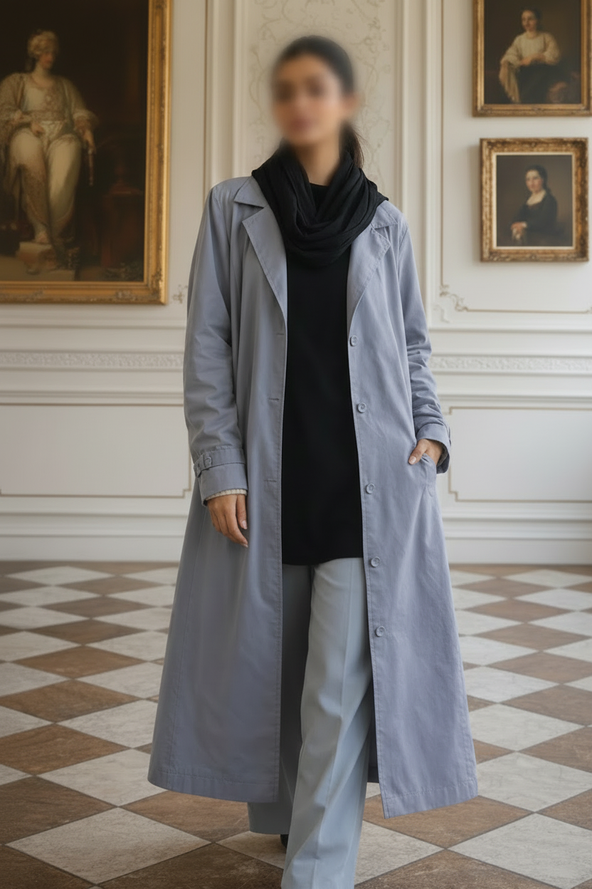 Korean Style Long Coat