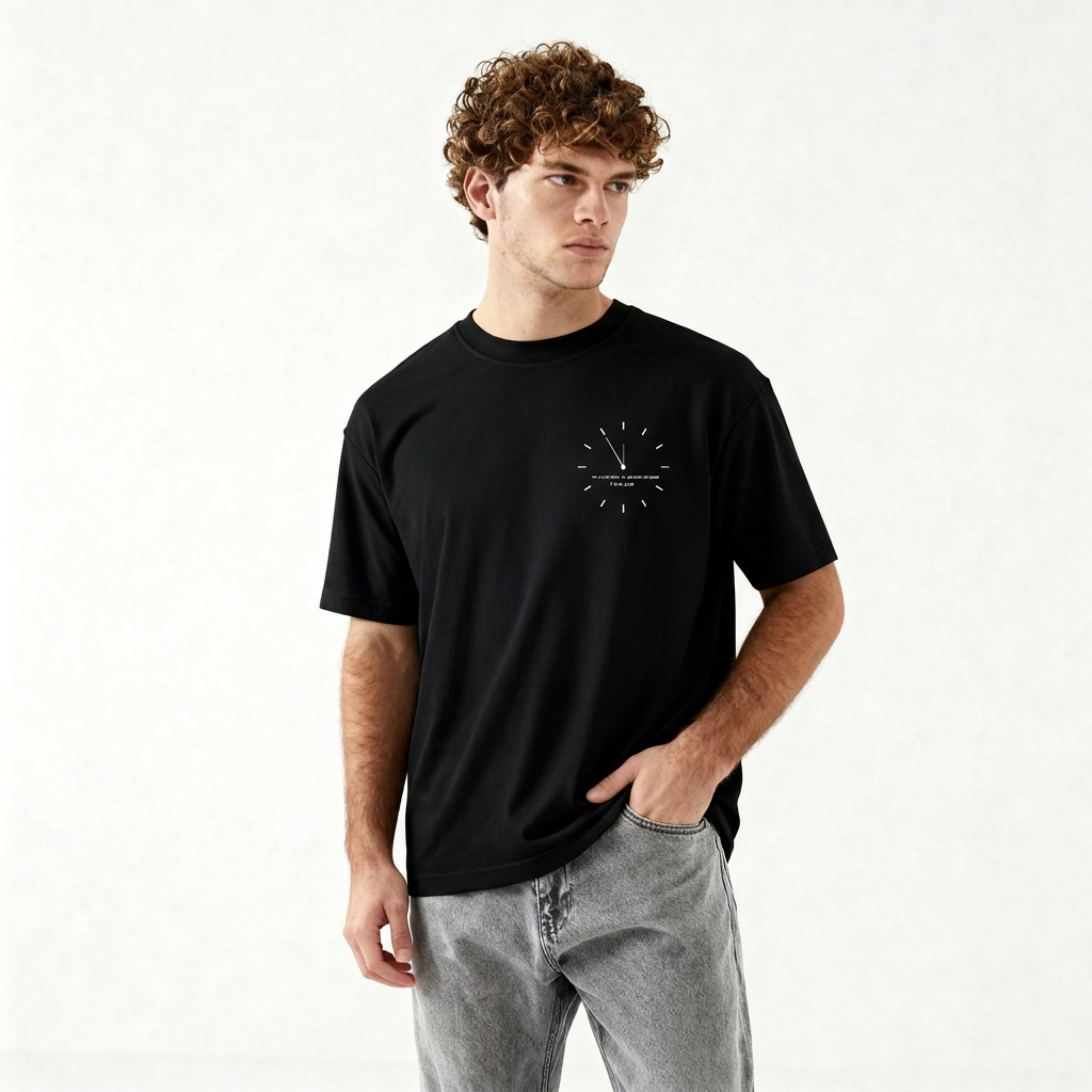 Time Is Short Crewneck T-Shirt